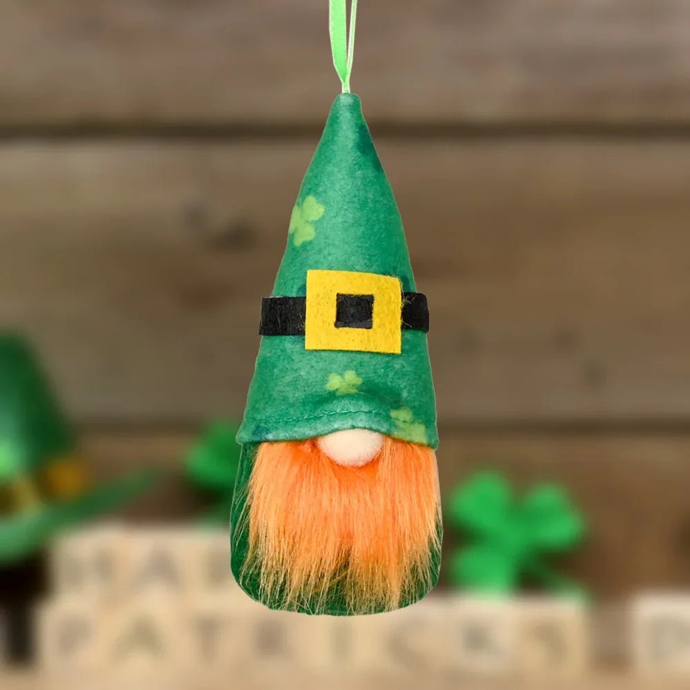 22 Styles St Patrick's Day Decorations Plush Gnome Green Faceless Doll Irish Day Party Decor Saint Patrick Ornaments Irish Gifts - ALOE WINGS STORE