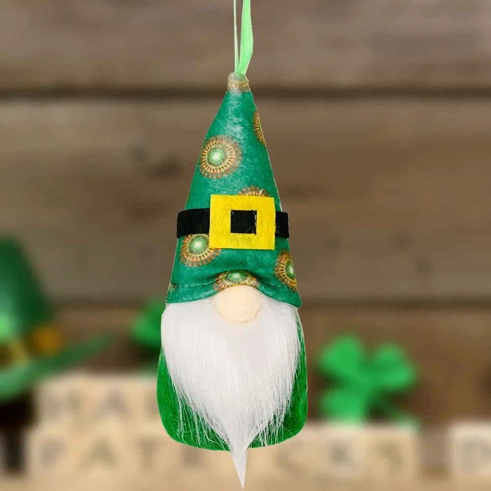 22 Styles St Patrick's Day Decorations Plush Gnome Green Faceless Doll Irish Day Party Decor Saint Patrick Ornaments Irish Gifts-ALOE WINGS STORE