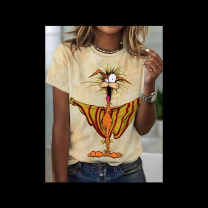 Unisex Casual T-Shirts with Funny 3D Animal Designs Collection