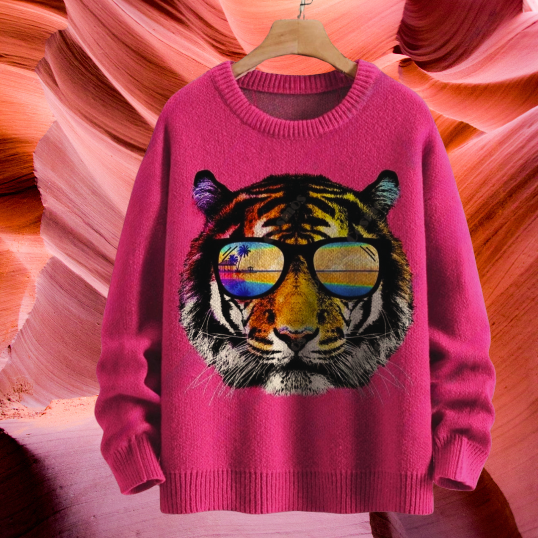 Stylish Wild Animals Casual Sweaters [SELECTION]