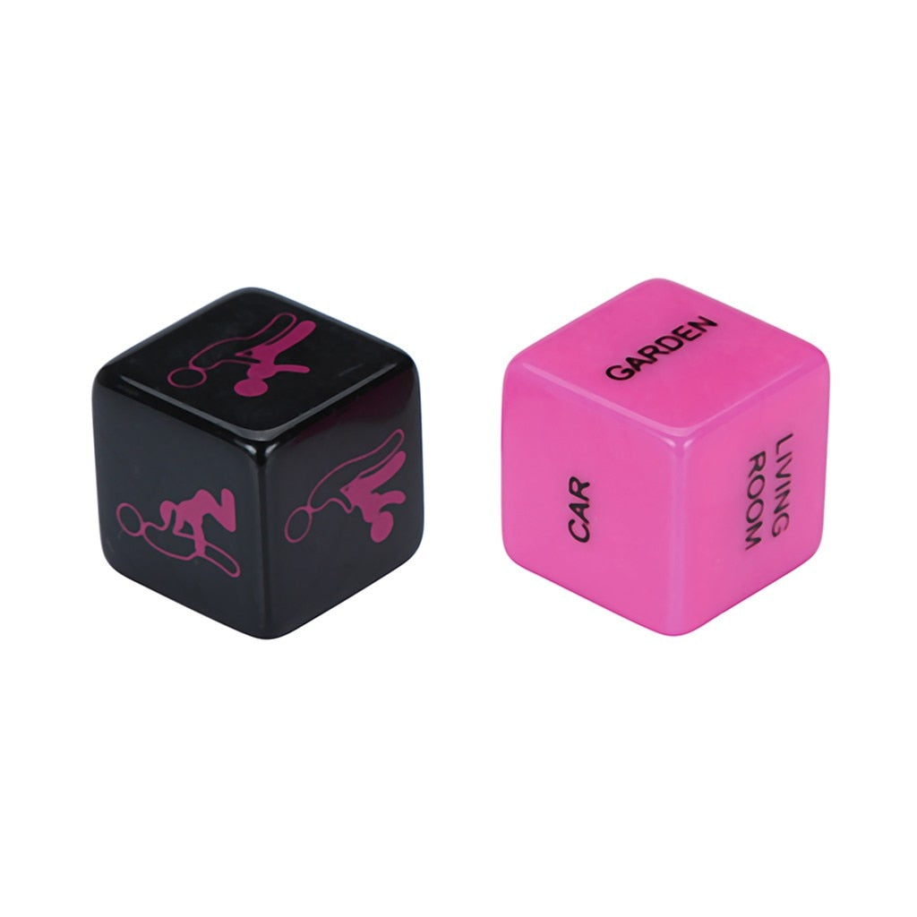 2-Piece Love Posture Dice Set for Couples - Fetish and Erotic Sex Toys for Romantic Play - ALOE WINGS STORE