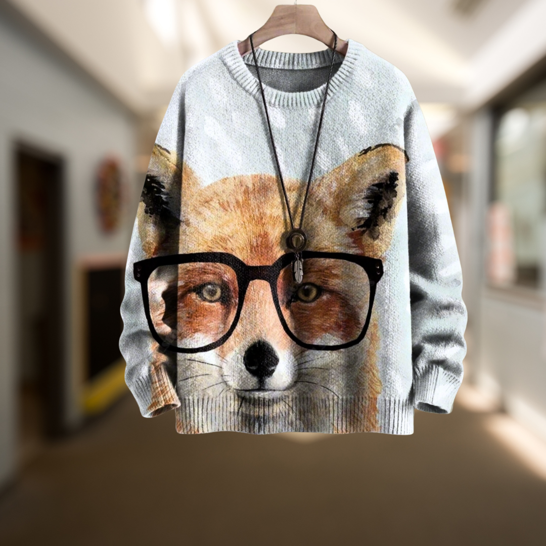 Comical Animal Sweater [SELECTION] - ALOE WINGS STORE