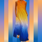 Bohemian Printed Maxi Dress with Pockets - Loose Ankle-Length Summer A-Line Dress for Women COLLECTION