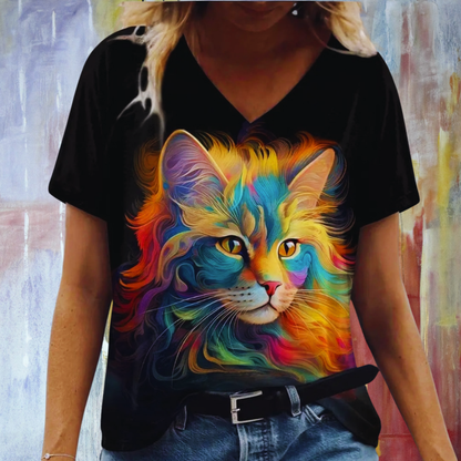 3D Animal Print T-Shirt Collection