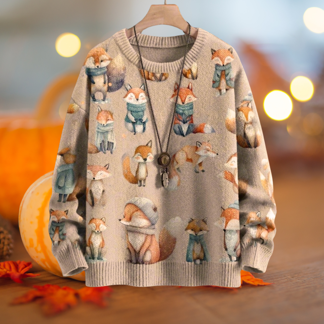 Comical Animal Sweater [SELECTION] - ALOE WINGS STORE