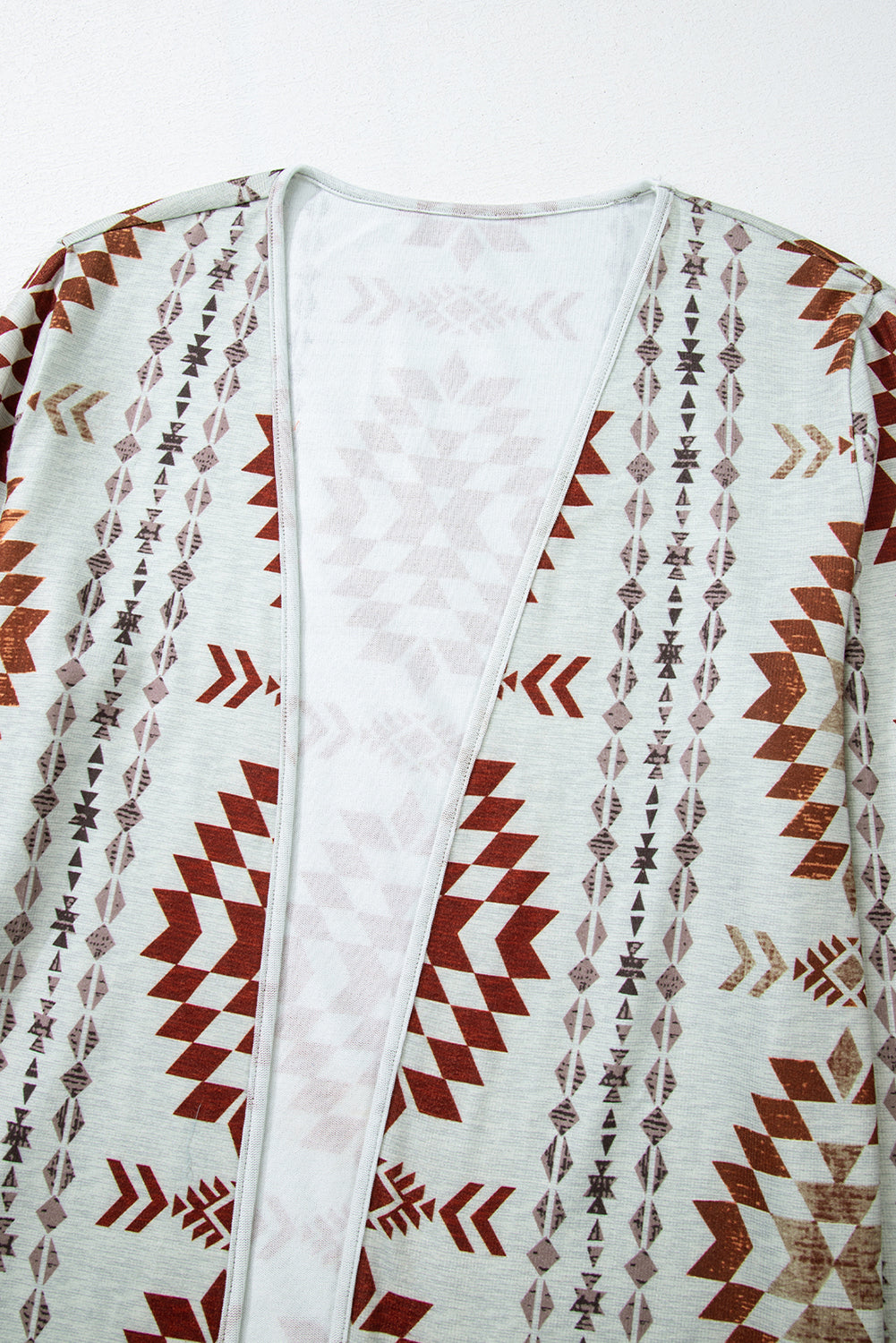 Cozy Western-Style Cardigan with Aztec Pattern - ALOE WINGS STORE