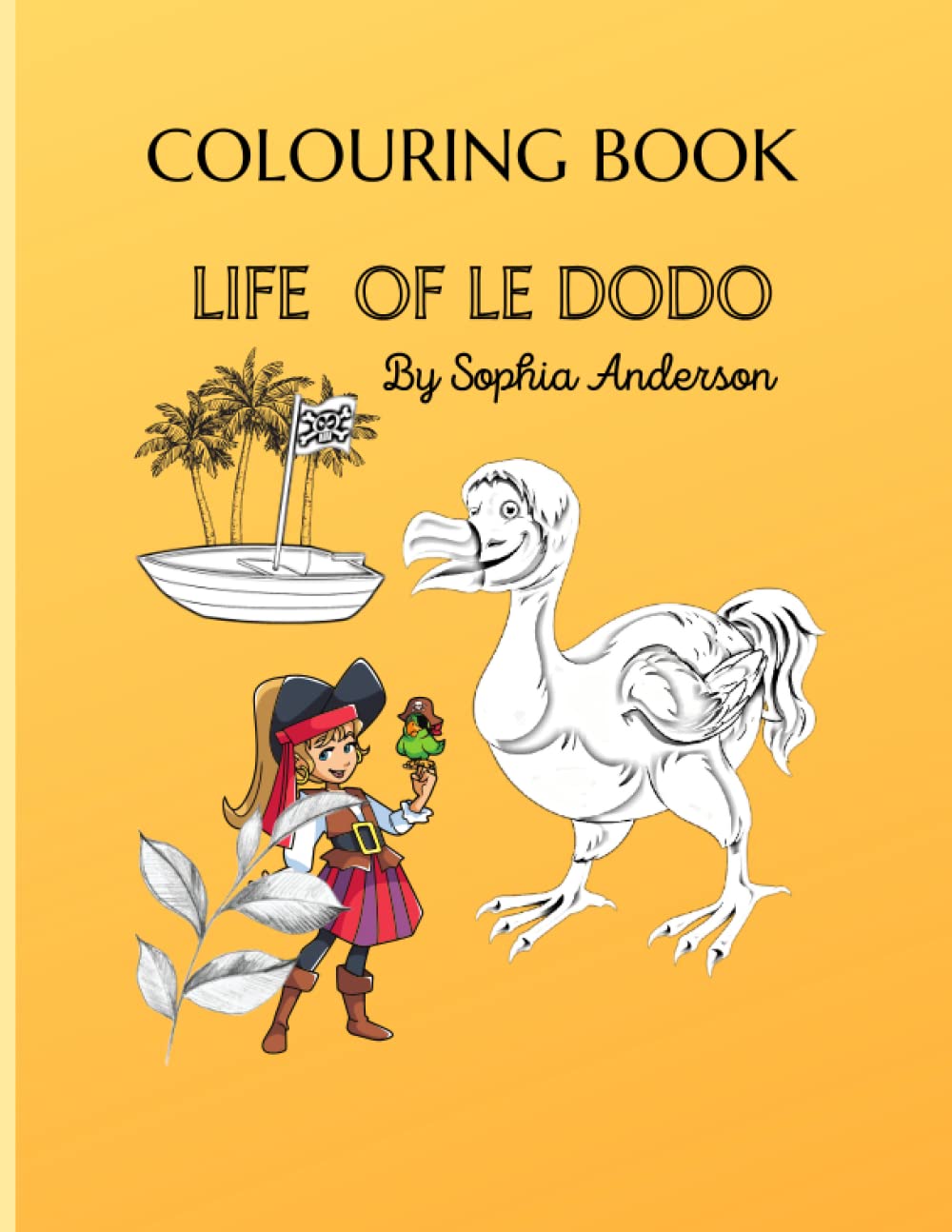 Colouring Book: Life of Le Dodo - ALOE WINGS STORE