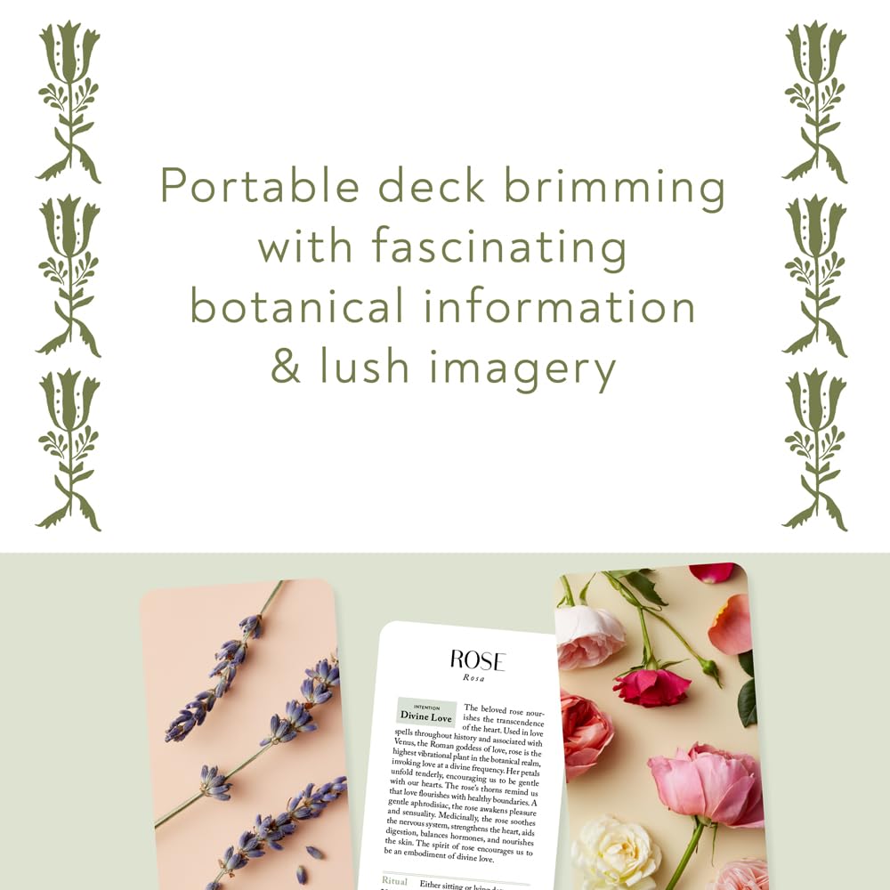 Botanicals Deck: 70 Plants and Flowers  to Enhance Your Life - ALOE WINGS STORE