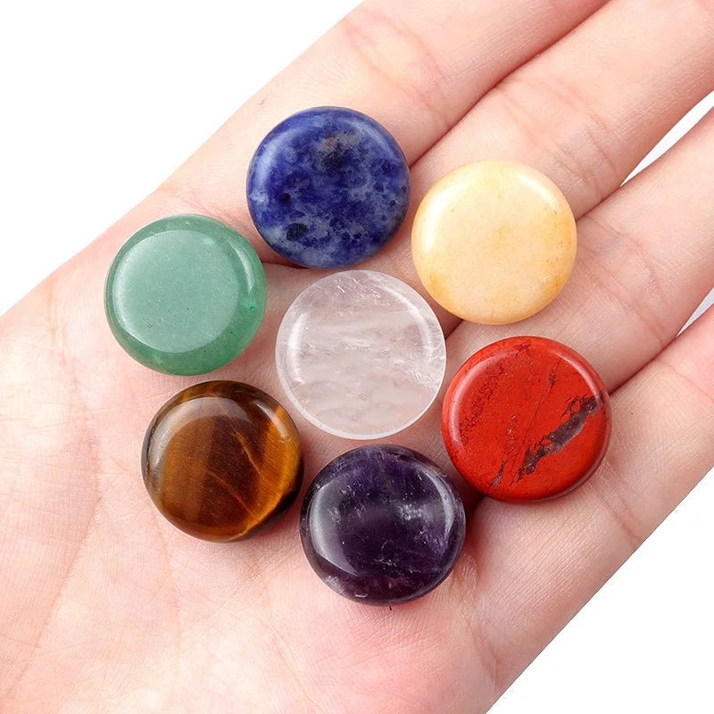 7Pcs Seven Chakras Healing Gemstones - ALOE WINGS STORE