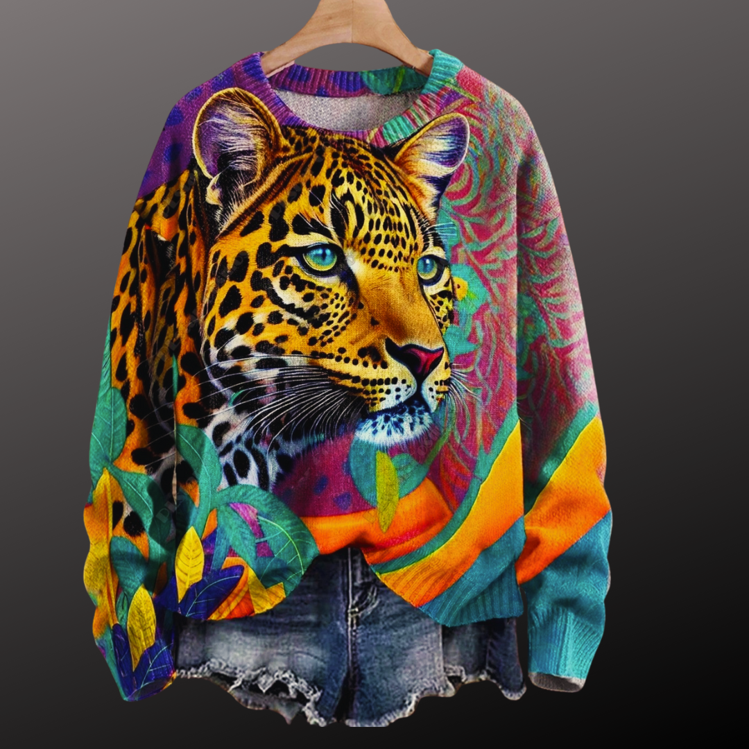 Stylish Wild Animals Casual Sweaters [SELECTION]