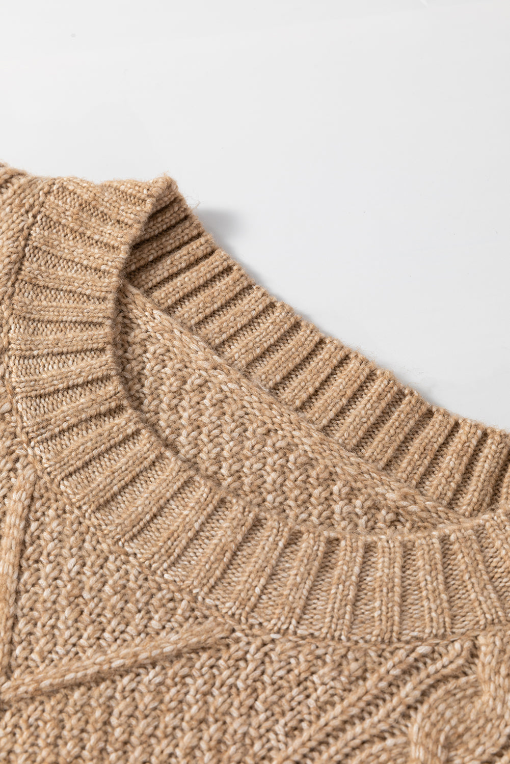 Cozy Loose Cable Knit Sweater Dress - ALOE WINGS STORE