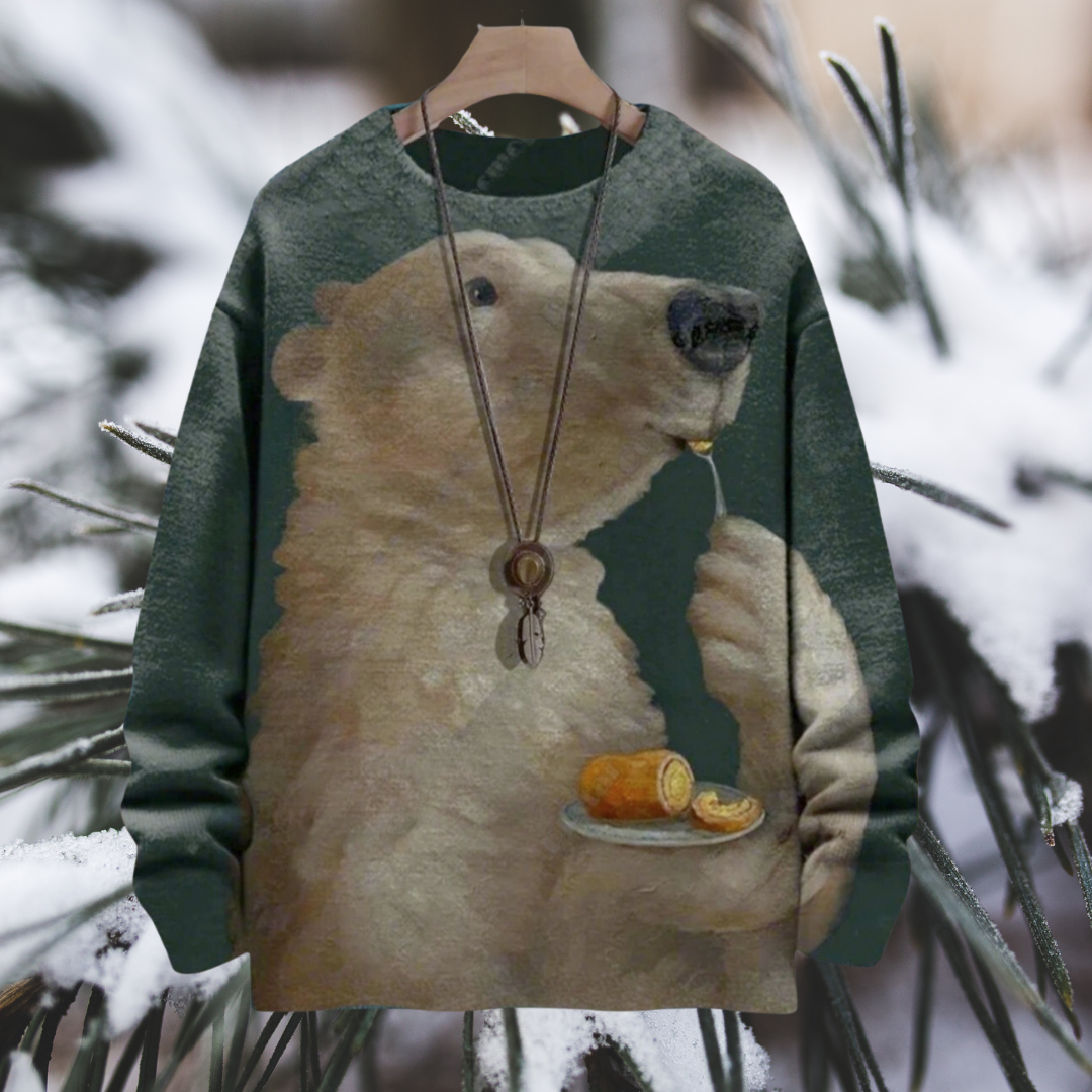 Comical Animal Sweater [SELECTION] - ALOE WINGS STORE