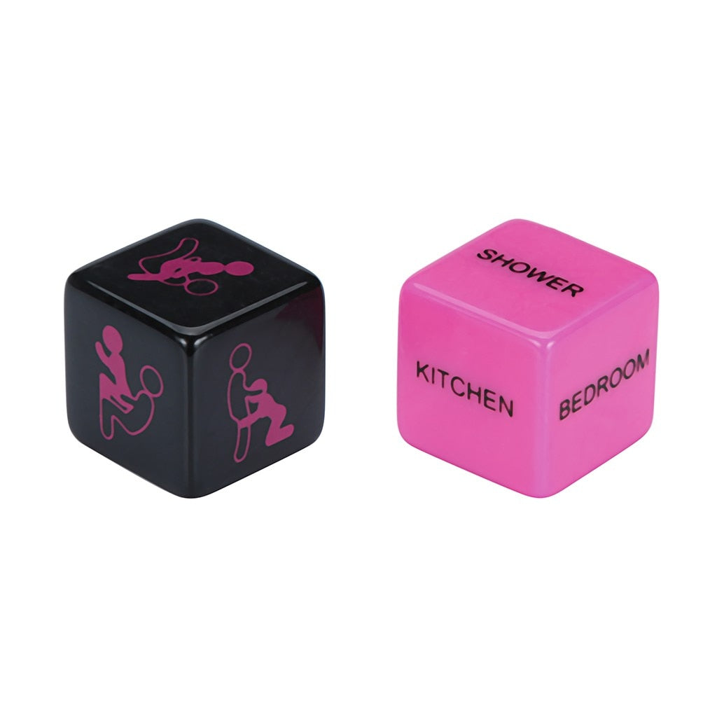 2-Piece Love Posture Dice Set for Couples - Fetish and Erotic Sex Toys for Romantic Play - ALOE WINGS STORE