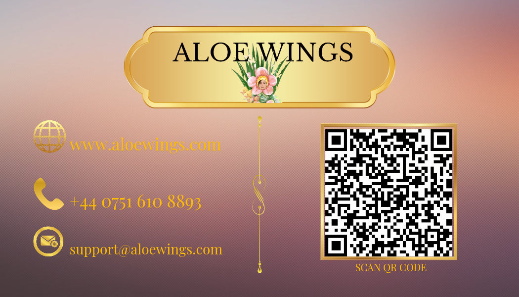 ALOE WINGS BUSINESS CARDS FREE DOWNLOADS - ALOE WINGS STORE