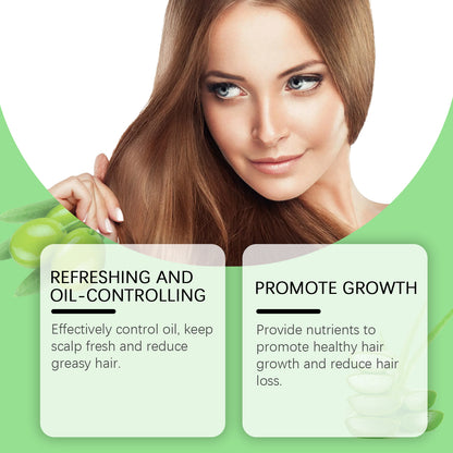 🪴🧼OUHOE Aloe Vera Hair Soap Bar – Deep Clean Scalp, Moisturize & Boost Hair Growth – Natural Oil Control & Nourishment🧼🪴