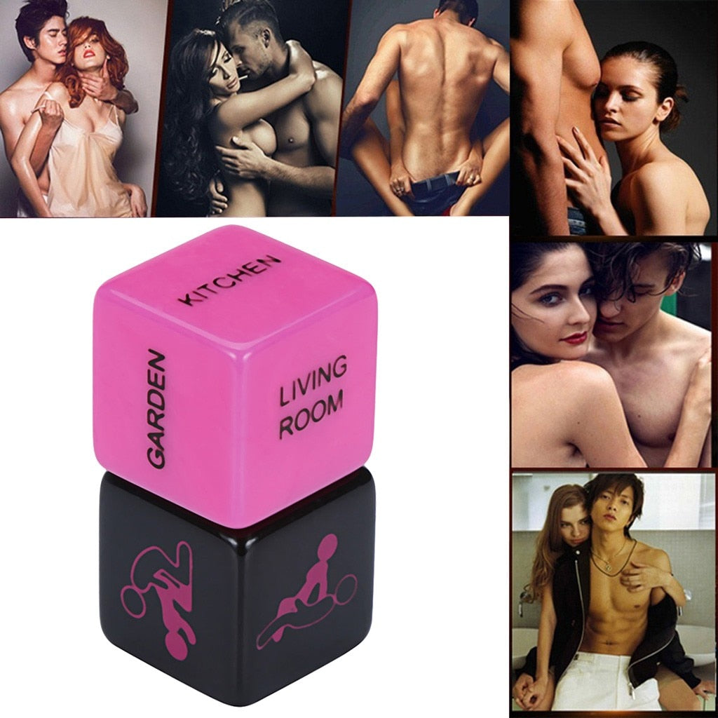 2-Piece Love Posture Dice Set for Couples - Fetish and Erotic Sex Toys for Romantic Play - ALOE WINGS STORE