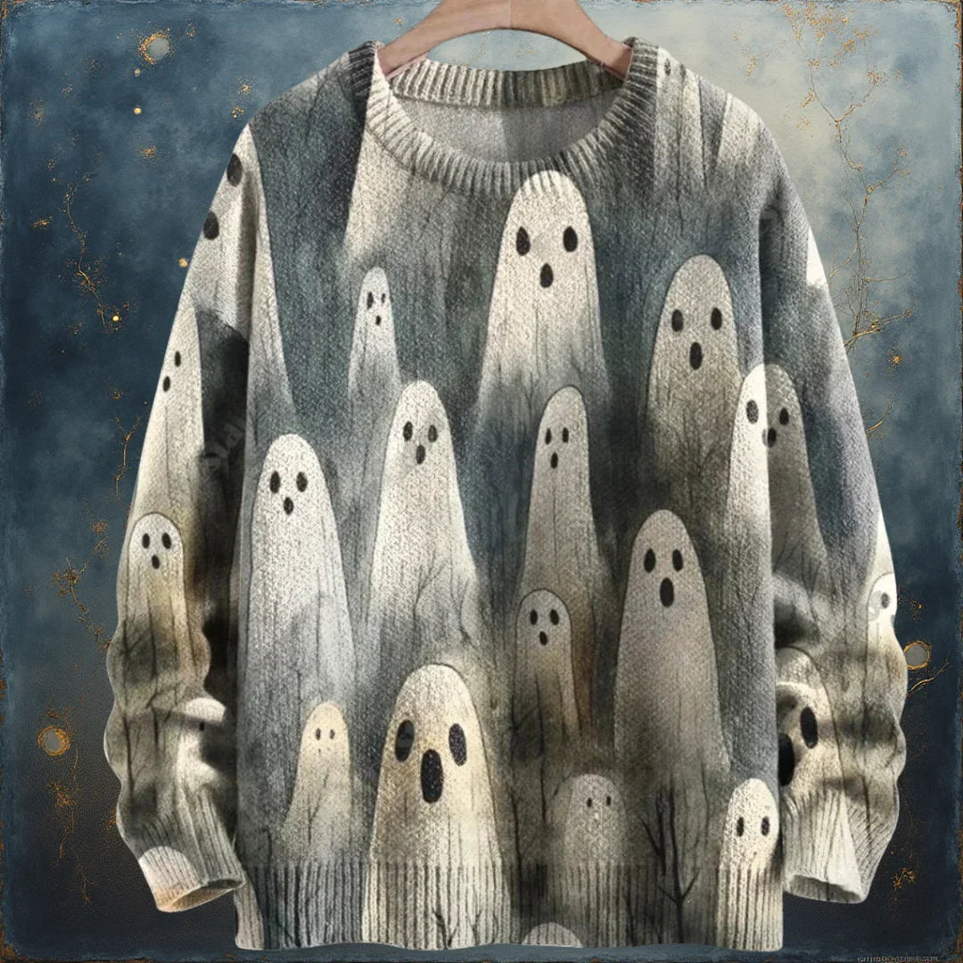 Army of Ghosts 3D Halloween Sweatshirt – Horror Themed Casual Wear
