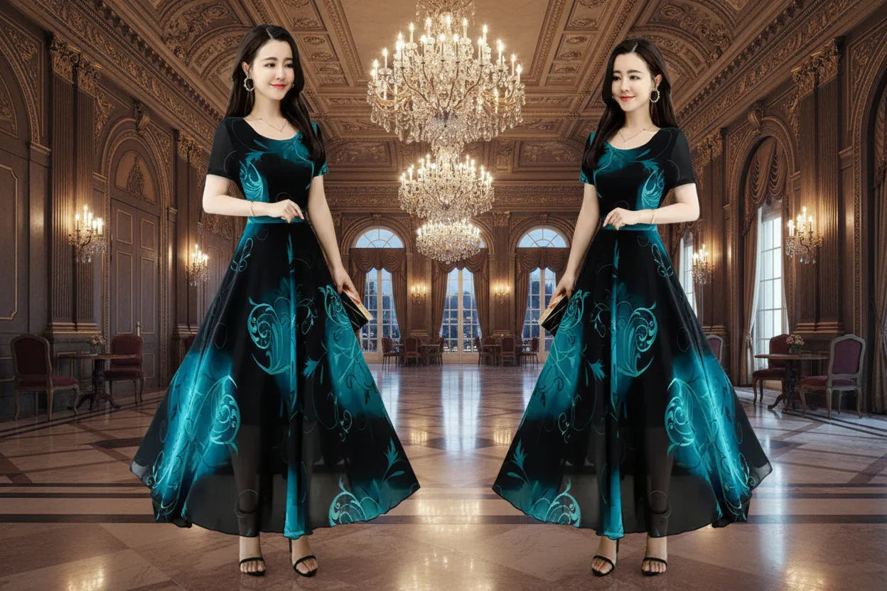 Plus Size Floral Summer Dresses – Elegant Midi & Maxi Styles