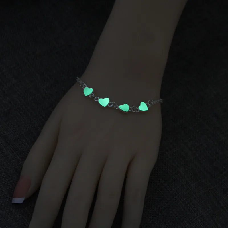 Luminous 'Glow In The Dark' Night Sky and Other Patterns Natural Volcanic Stone Bracelets SELECTION-ALOE WINGS STORE