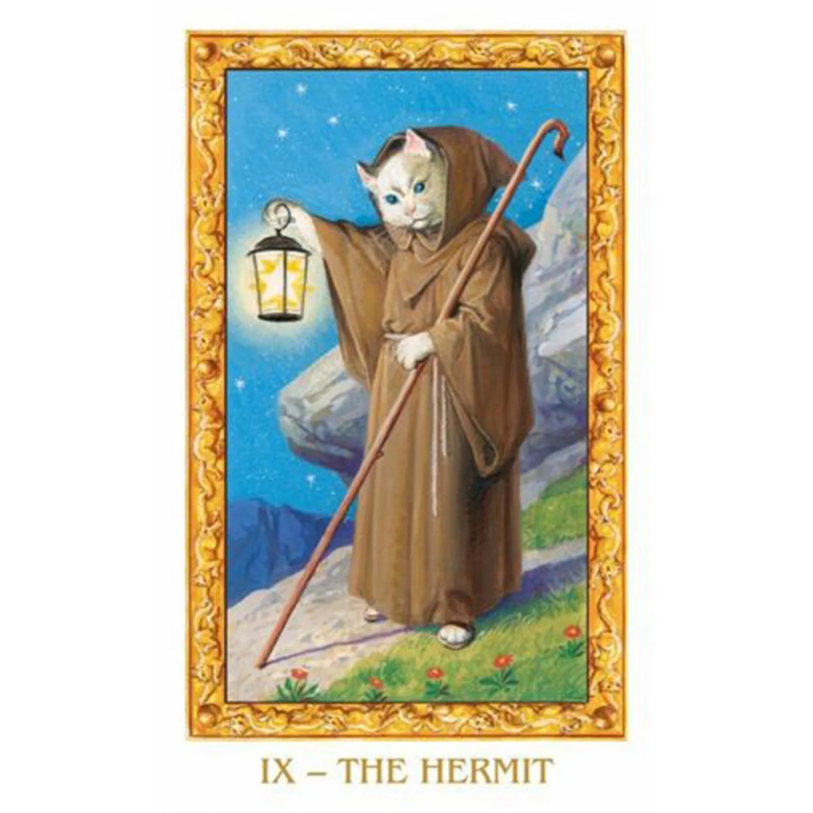 Tarot of White Cats Tarot Cards by Severino Baraldi - ALOE WINGS STORE