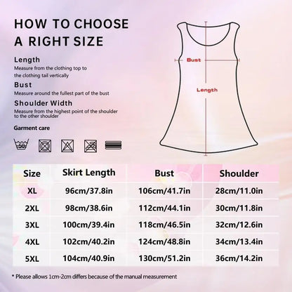 Cute Raccoon Graphic Dress for Women: Casual Sleeveless Forest Animal Apparel