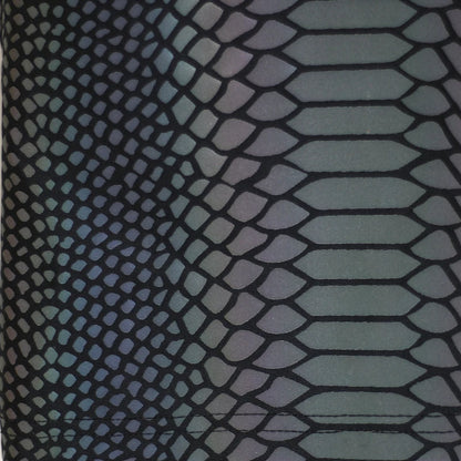 Reflective Snake Print T-Shirt – Glow-in-the-Dark Rainbow Colour Streetwear for Night Visibility