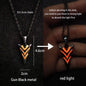 Glow in the Dark Arrow, Moon, Heart, and Dragon Pendant Necklaces — Luminous Jewelry for Men and Women