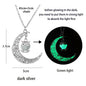Collection of Glowing Necklaces — Arrow, Moon, Heart, Butterfly, Dragon, Bat, Paw Print — All Glow Brightly in Dark