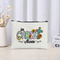 Inspirational Christian Canvas Makeup Bag - Faith-Based Travel Pouch & Scripture Accessory Organiser
