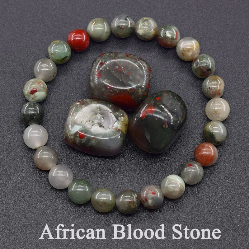 Geniune Natural Precious Stones Bead Bracelet Quartz [SELECTION]-ALOE WINGS STORE