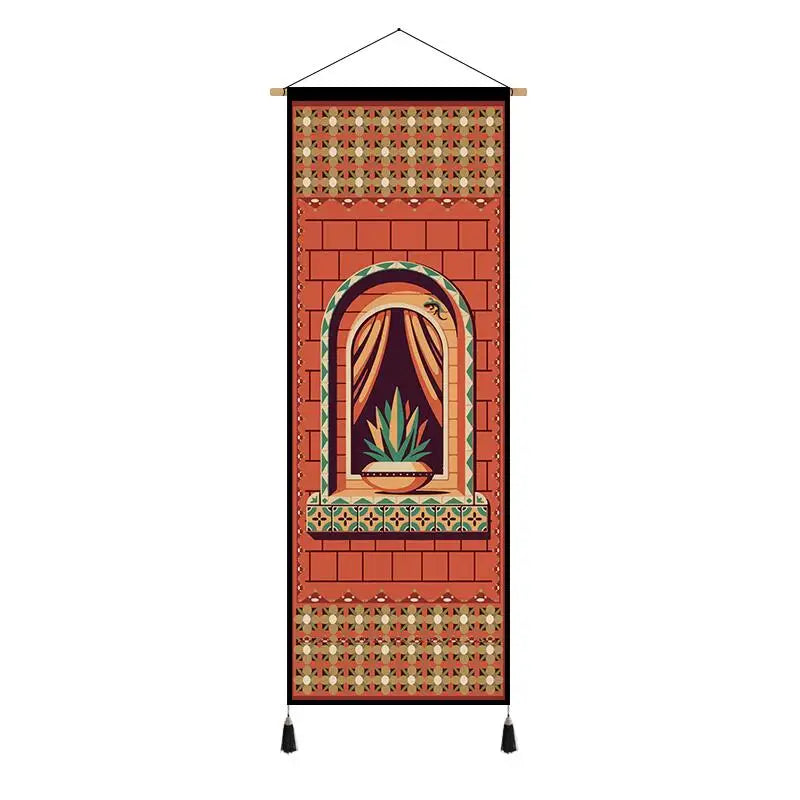 Middle Eastern Printed Scroll Wall Hanging SELECTION - ALOE WINGS STORE