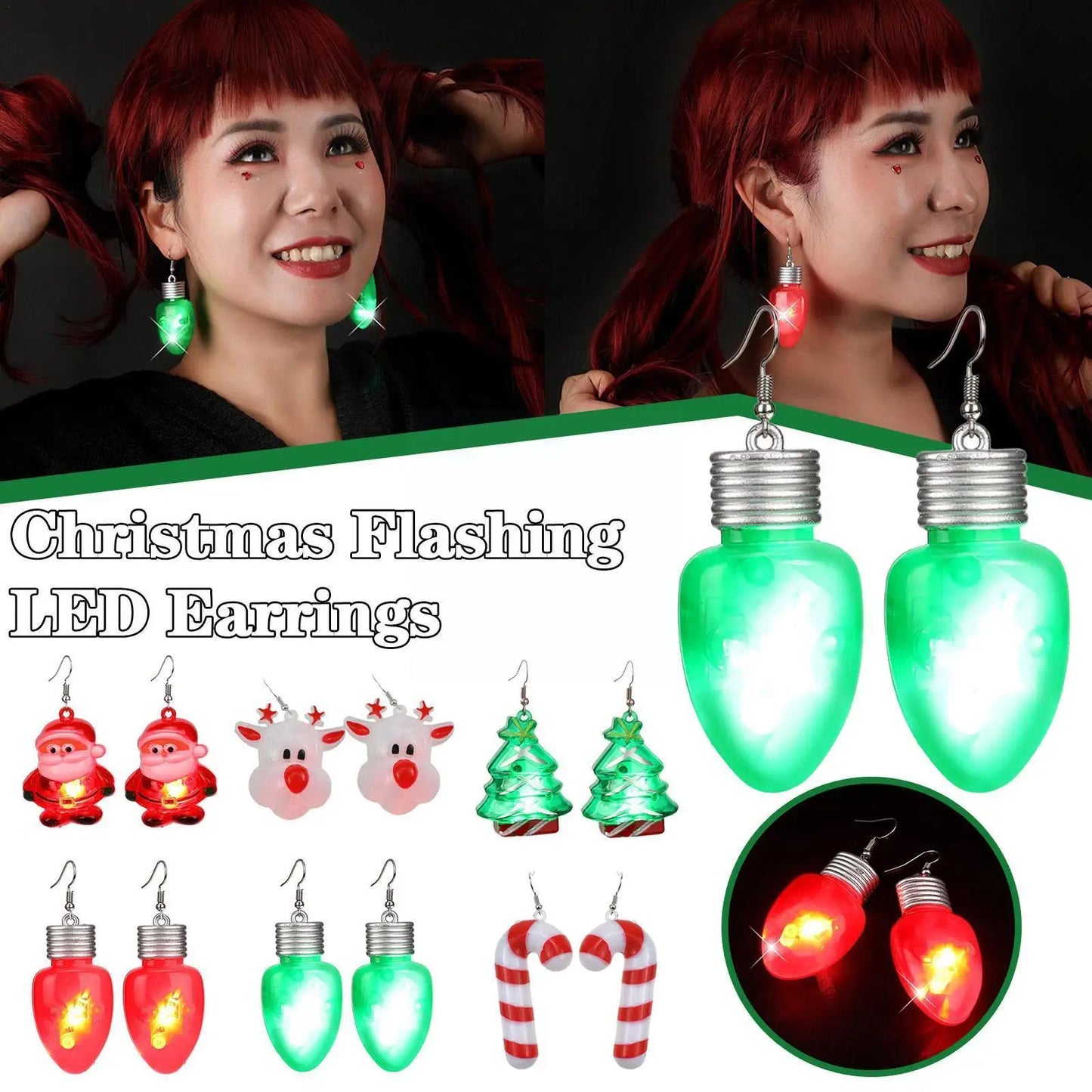 Luminous LED Drop Earrings Selection - ALOE WINGS STORE