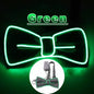 Light-Up LED Suspenders & Bow Tie Set – Adjustable Glowing Party Braces for Kids & Adults