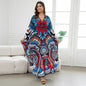 1. Maxi Kaftan Beach Dresses for Women – Artistic Summer Robe with Bold Prints