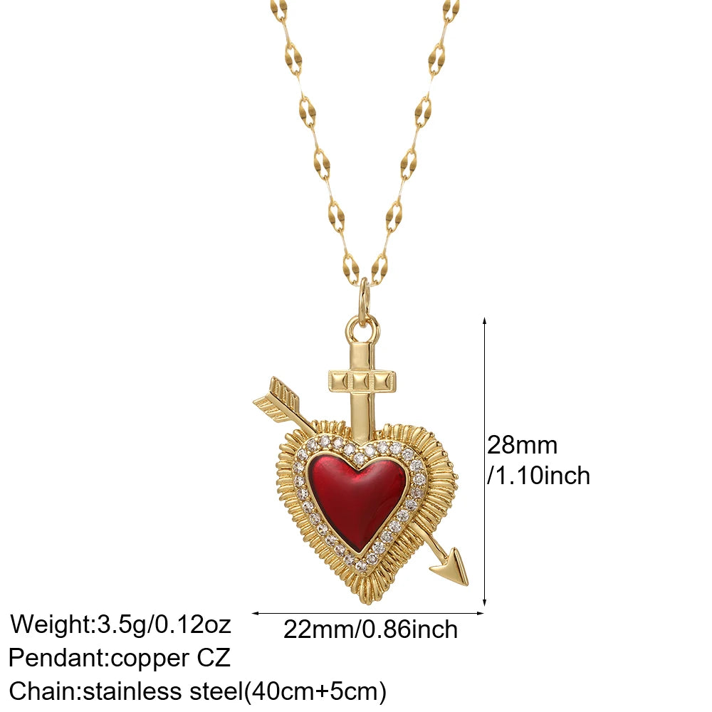 Love Pendant Necklace SELECTION-ALOE WINGS STORE