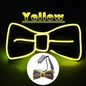 Light-Up LED Suspenders & Bow Tie Set – Adjustable Glowing Party Braces for Kids & Adults