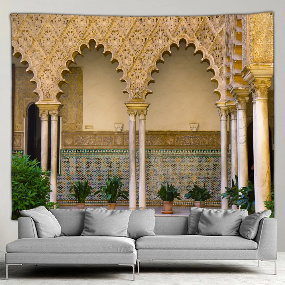 Islamic ARCHITECTURAL Tapestry - SELECTION 2 - ALOE WINGS STORE