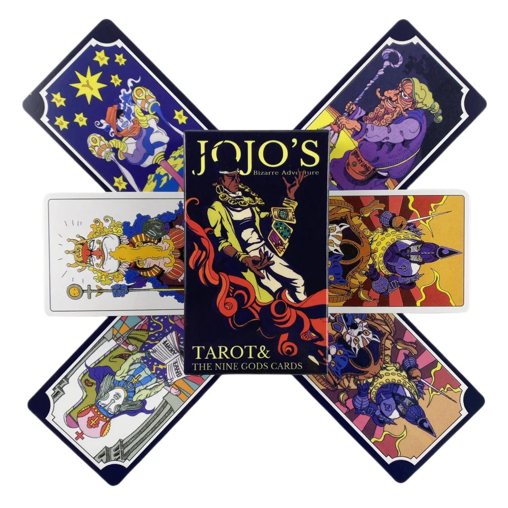 Jojo's Bizarre Adventure Tarot Cards (84 cards) - ALOE WINGS STORE