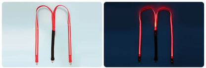 Light-Up LED Suspenders & Bow Tie Set – Adjustable Glowing Party Braces for Kids & Adults
