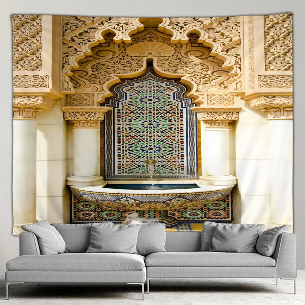 Islamic ARCHITECTURAL Tapestry - SELECTION 2 - ALOE WINGS STORE