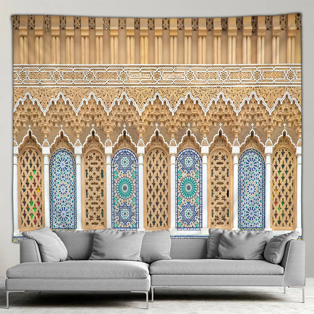 Islamic ARCHITECTURAL Tapestry - SELECTION 2 - ALOE WINGS STORE