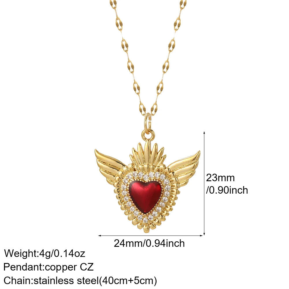 Love Pendant Necklace SELECTION - ALOE WINGS STORE