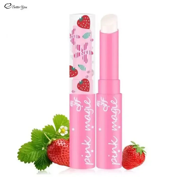 Aloe Vera & Strawberry Colour-Changing Moisturizing Lipstick - ALOE WINGS STORE