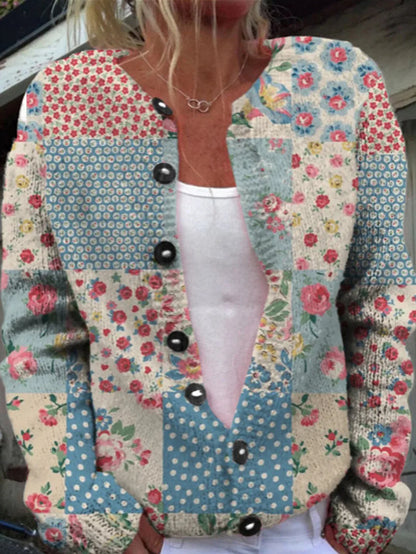 Vintage-Inspired Women's Button-Down Cardigan Selection