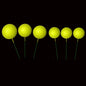 UV Glow Party Accessories Set – Neon Hat, Glasses, Bracelet, Necklace & Gloves for Birthday, Wedding & Festival Dress-Up Decor