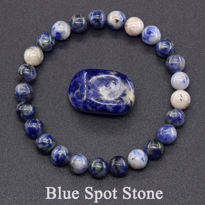 Geniune Natural Precious Stones Bead Bracelet Quartz [SELECTION]-ALOE WINGS STORE