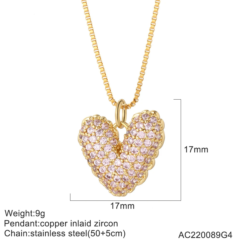 Love Pendant Necklace SELECTION-ALOE WINGS STORE