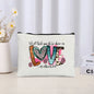 Inspirational Christian Canvas Makeup Bag - Faith-Based Travel Pouch & Scripture Accessory Organiser