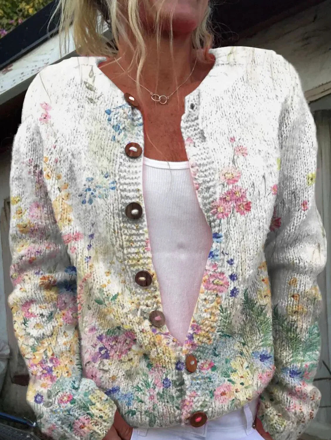 Vintage-Inspired Women's Button-Down Cardigan Selection