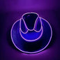 LED Light-Up Cowboy & Cowgirl Hat – Luminous Western Party Cap for Dancing, Dress-Up & Festivals